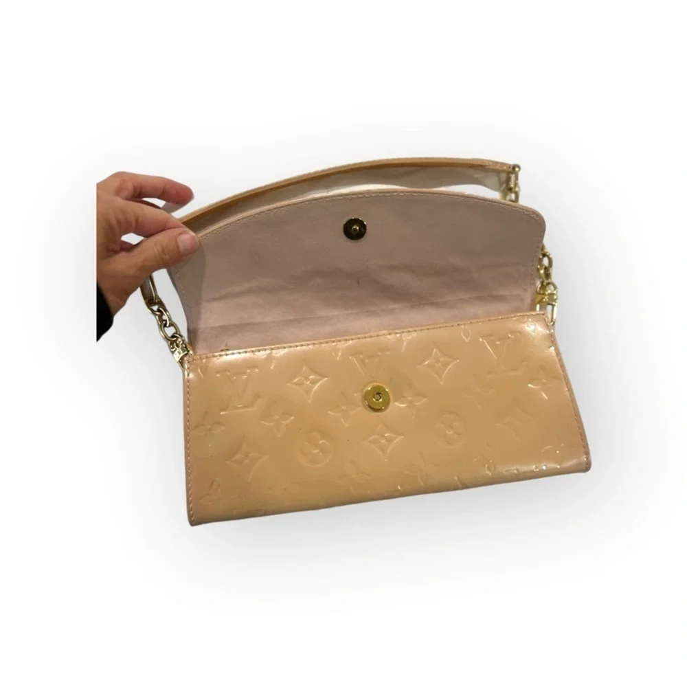 Louis Vuitton Noisette Monogram Vernis Sunset Boulevard Bag